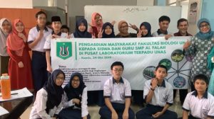 Read more about the article Pembelajaran Sains SMP Al-Falah Kalibata City Di Laboratorium Universitas Nasional Jakarta
