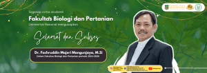 Read more about the article Universitas Nasional Menetapkan Bapak Dr. Fachruddin Majeri Mangunjaya Sebagai Dekan Fakultas Biologi dan Pertanian untuk Periode 2024-2028